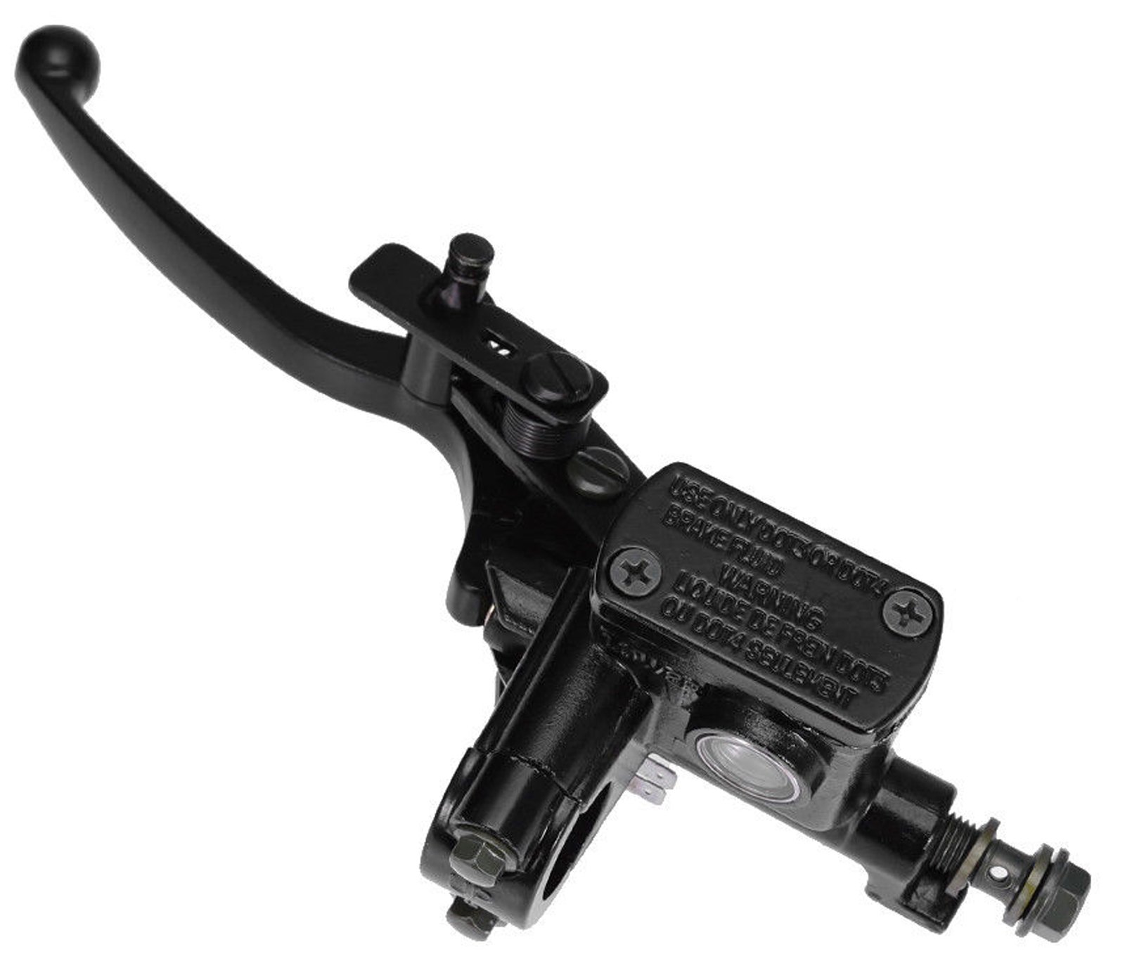 Buy Glenparts Black 7/8" Handle Bar Brake Master Cylinder fit Most 50cc