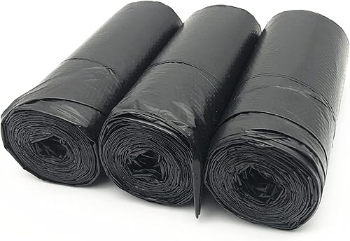 Miniatura 2 de Bolsas de basura pequeñas de 5 galones, bolsas de basura negras de 75 unidades, para oficina, cocina, baño, dormitorio, papelera