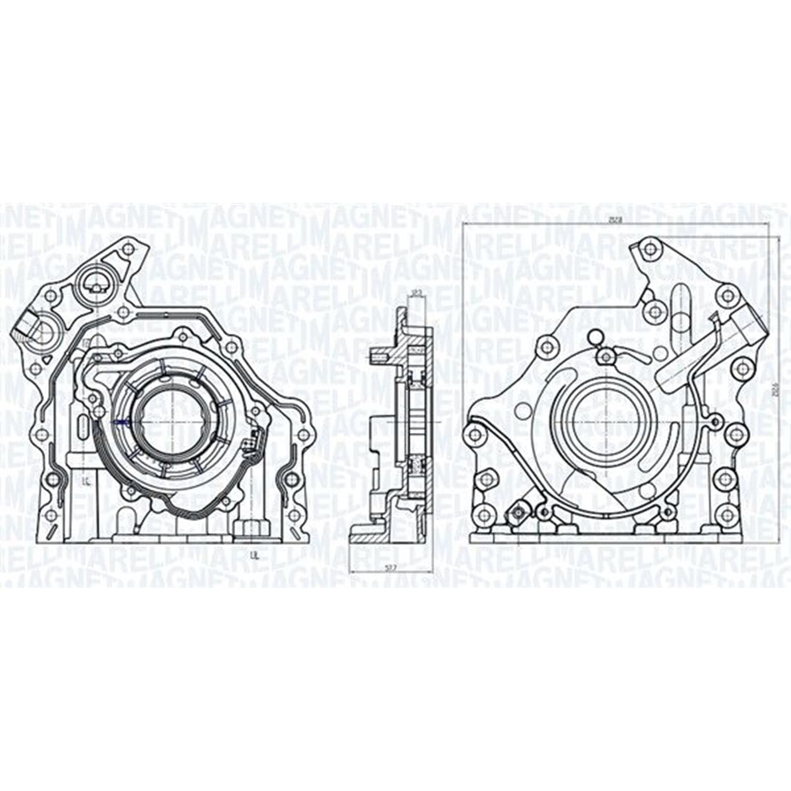 MAGNETI MARELLI 351516000008 Pompa olio