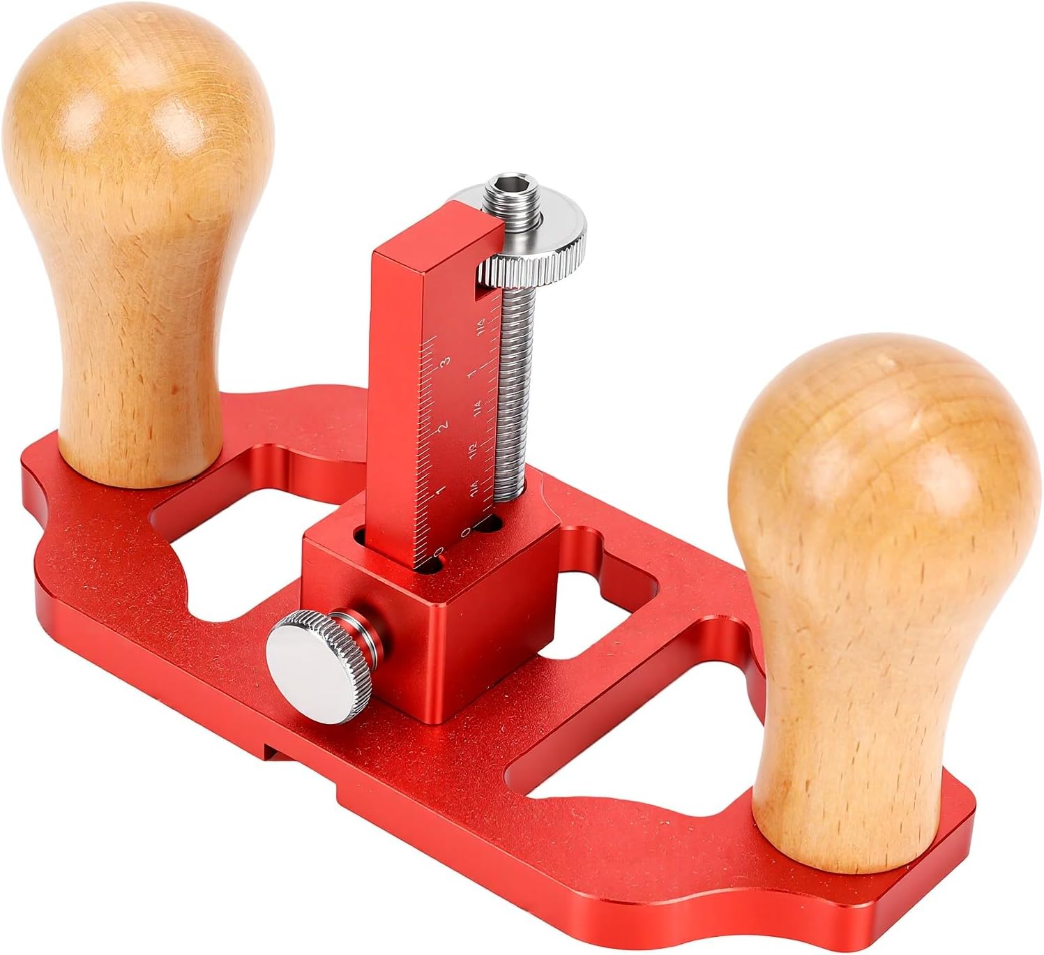 Garosa Manual Wood Planer, Double Handle, Adjustable Depth, | Aluminum Alloy, Handheld Router Plane, for Surface Smoothing Trimming Edges Leveling Uneven Surfaces
