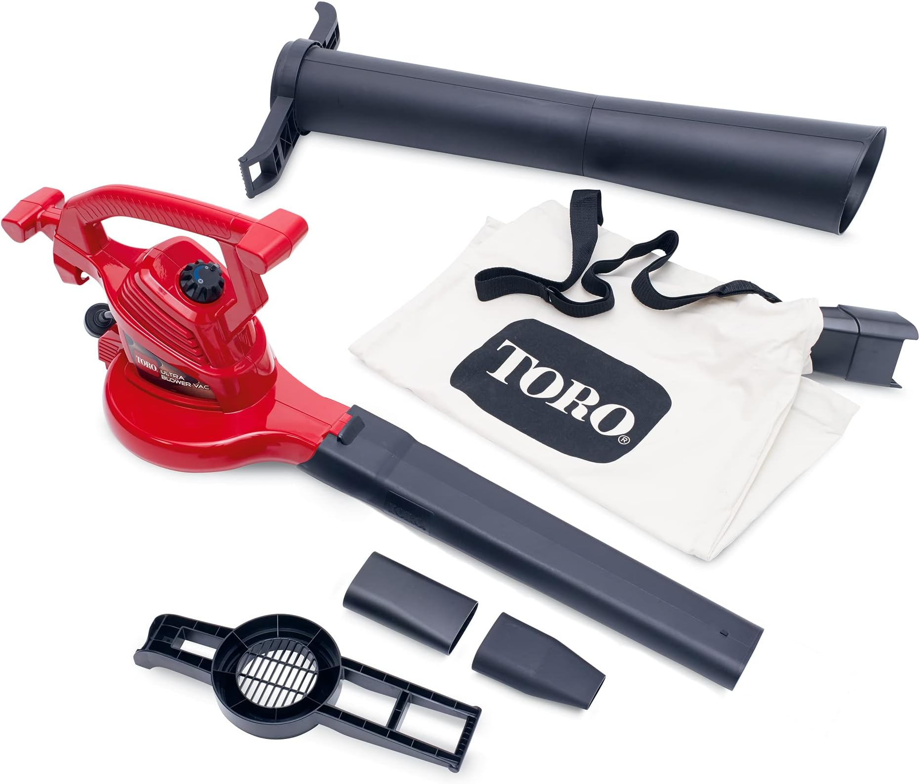 Amazon.com: Toro 51619 Ultra Electric Blower Vac, 250 mph, Red : Patio ...