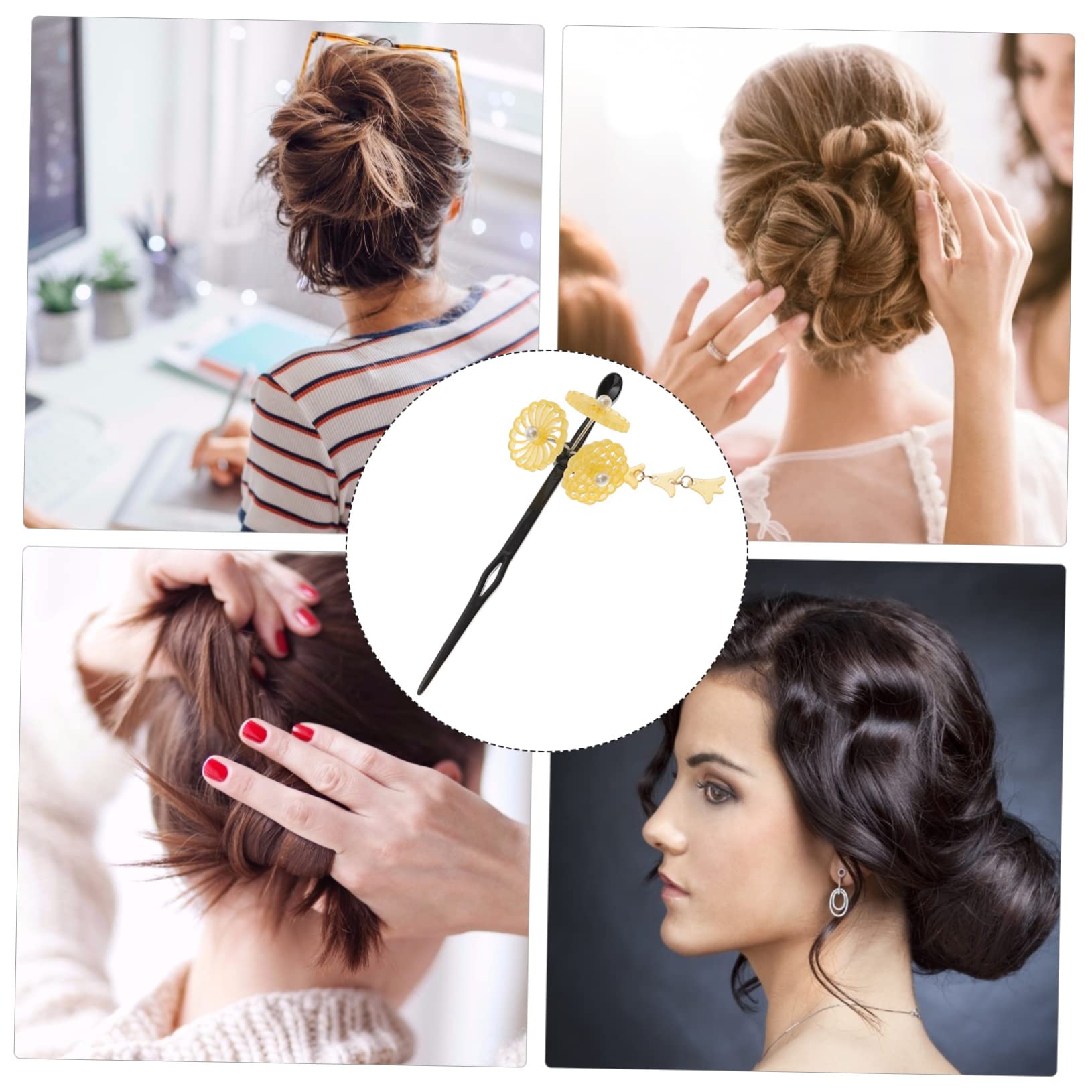 DOITOOL 5stücke Chinesische Haarnadeln Mit Quasten Elegante Haarstäbchen Für Frauen Für Hochzeiten Alltag Und Besondere Anlässe Handgefertigte Accessoires Für Mittellanges Bis Langes