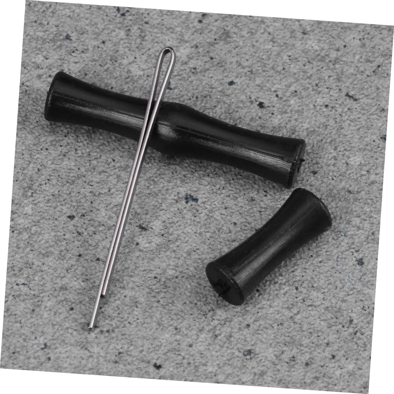 GOOHOCHY Silicone Finger Tab Bowstring Guard Accessories for Hunting Bow Finger Saver Protective Gear Black