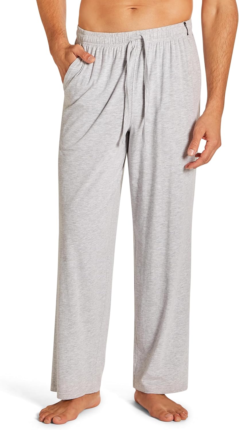 TAHARI Men's Ultimate Comfort Sleep Pant – Soft Cotton Blend, Relaxed Fit, Lightweight Lounge Pants