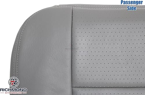 Miniatura 5 de Richmond Auto Upholstery - (Compatible with 2001-2003 Ford F250 F-250 Lariat X-Cab Quad Passenger Side Bottom Replacement Leather Seat Cover, Tan
