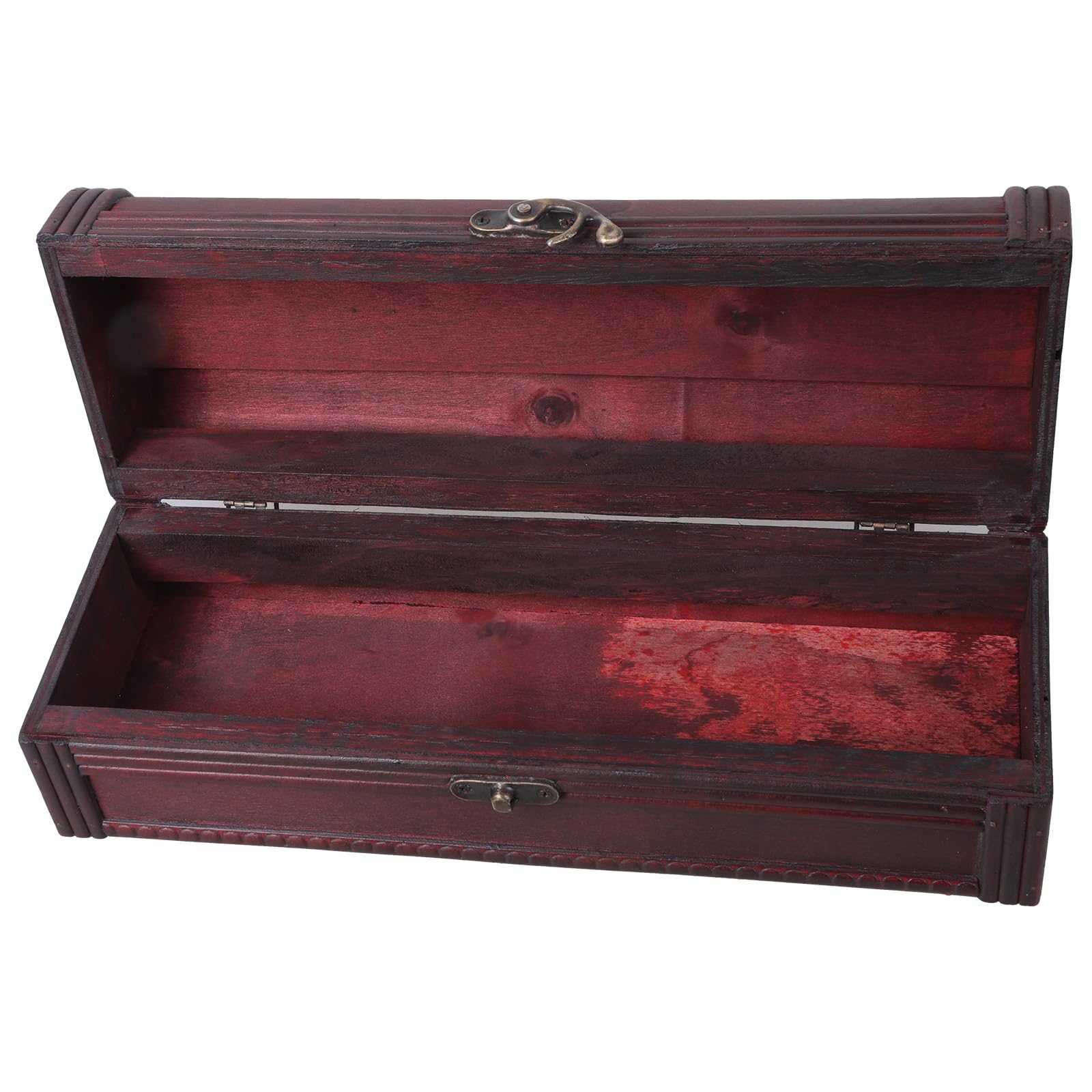 MICFENY Antique Styles Sturdy Wood Wine Bottle Box for Elegant Presentation and Storage in Weddings or Anniversaries