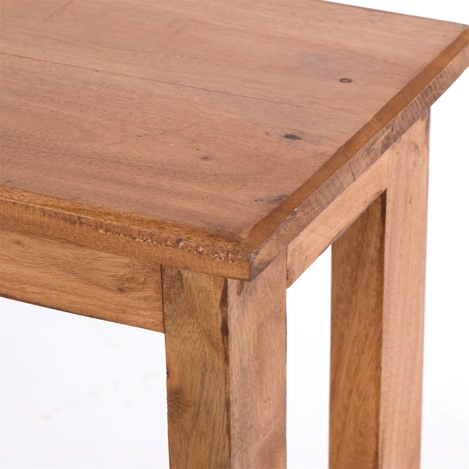 DESIGN DELIGHTS Tabouret pour plantes - 47 x 37 cm - En bois recyclé - Deux niveaux - Escalier à fleurs - Tabouret décoratif