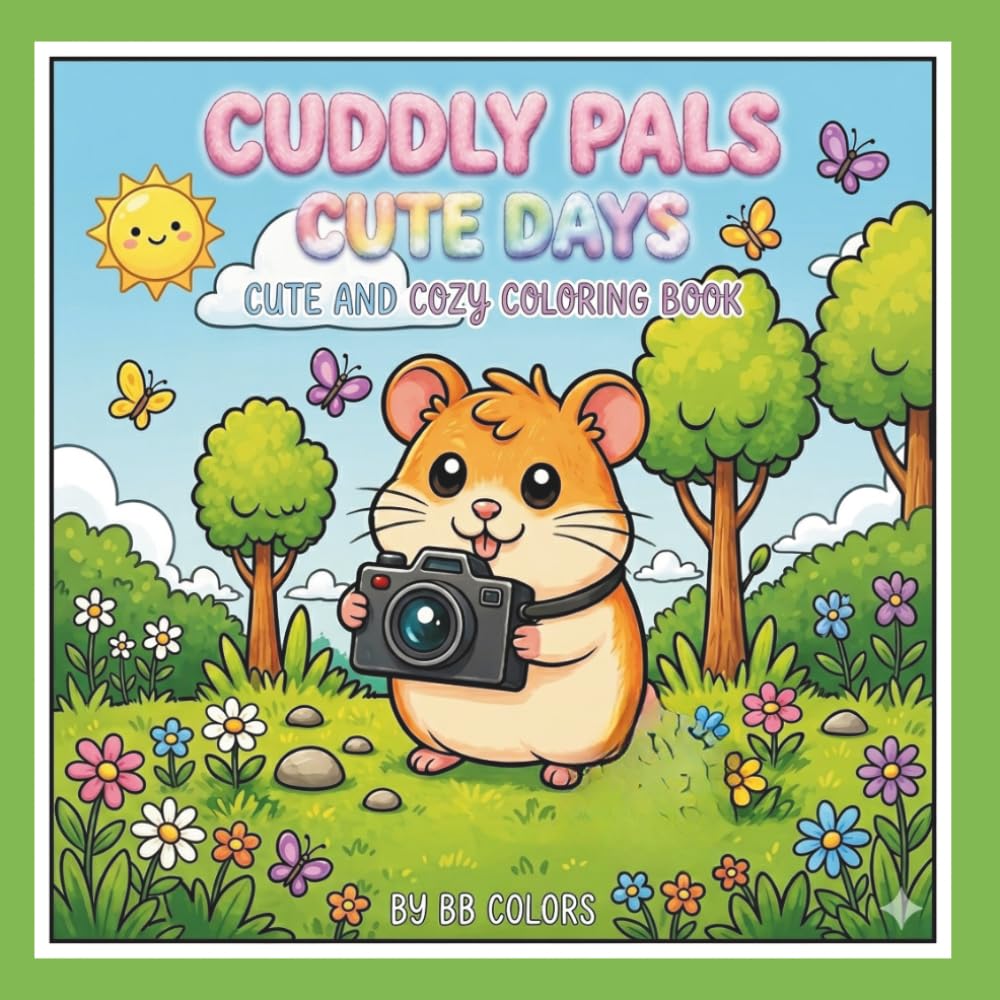 CUDDLY PALS CUTE DAYS: CUTE AND COZY COLORING BOOK