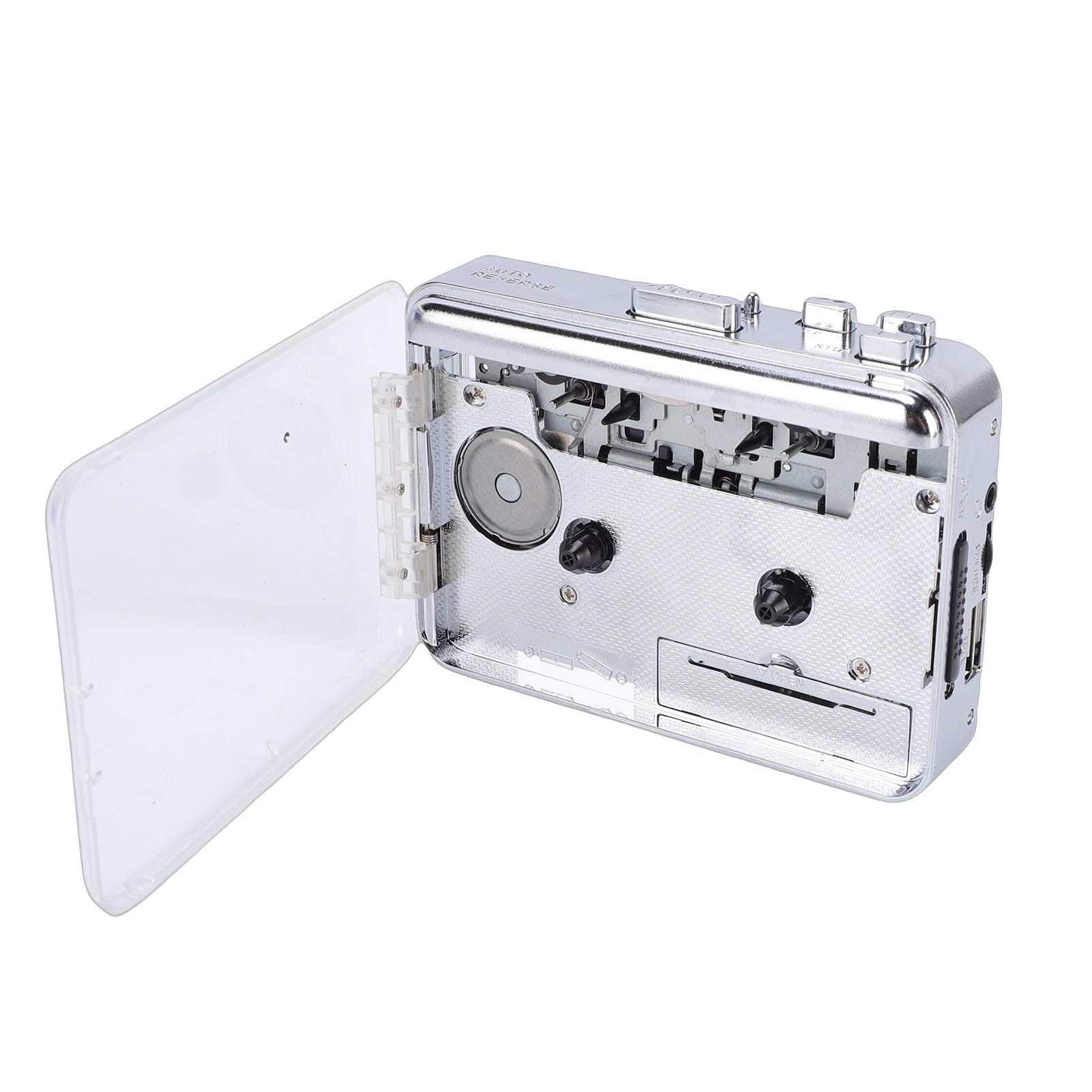 Generic Lettore di Cassette Convertitore USB da Cassetta a MP3 Portatile con Doppi Altoparlanti per Amanti della Musica, Funzionamento Semplice per Godersi L' Stereo