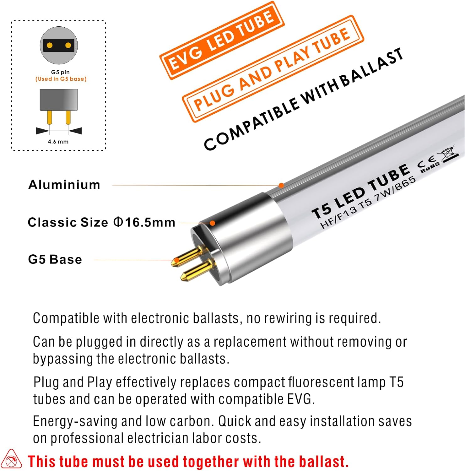 Inštalácia LED trubice T5