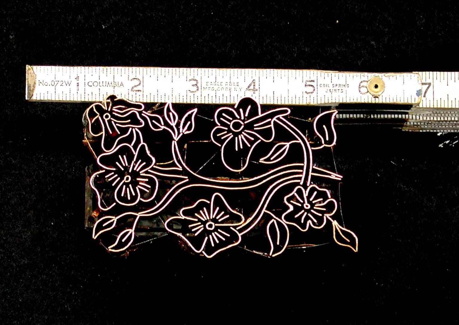 Flower Cluster Indonesian Copper Tjap
