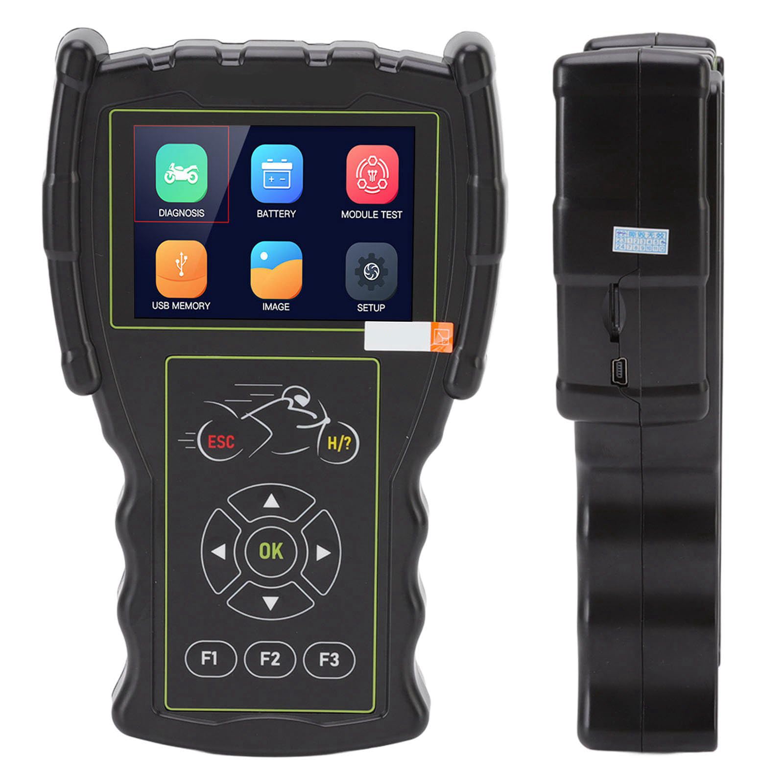Herramienta de Diagnóstico de Motocicleta, para Escáner de Motocicleta M100 Pro Lector de Código de Falla OBD Multifunción de Alto Rendimiento