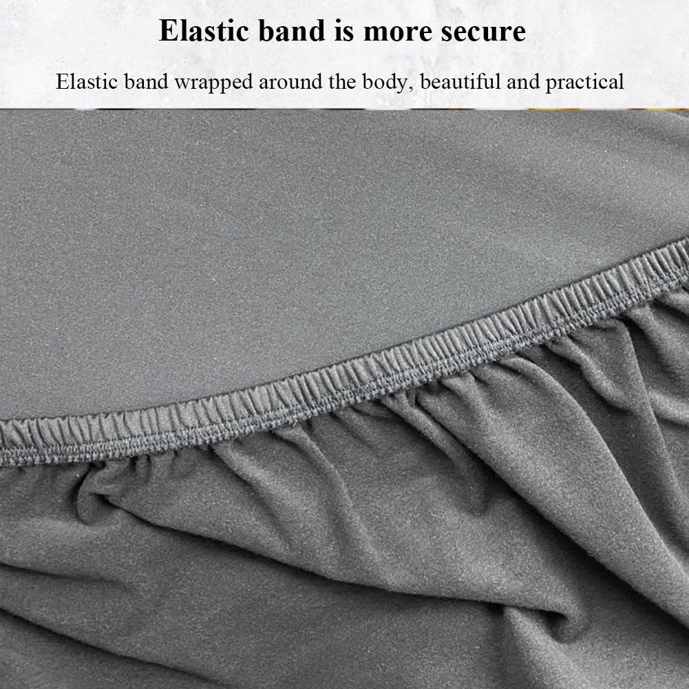 Coperture Per Sedie Per Massaggio A Corpo Completo, Coperture Per Sedie Singola, Coperture Per Sedie Reclinabili, Coperture Per Poltrona Per Tessuto Elastico Lavabili,Nero