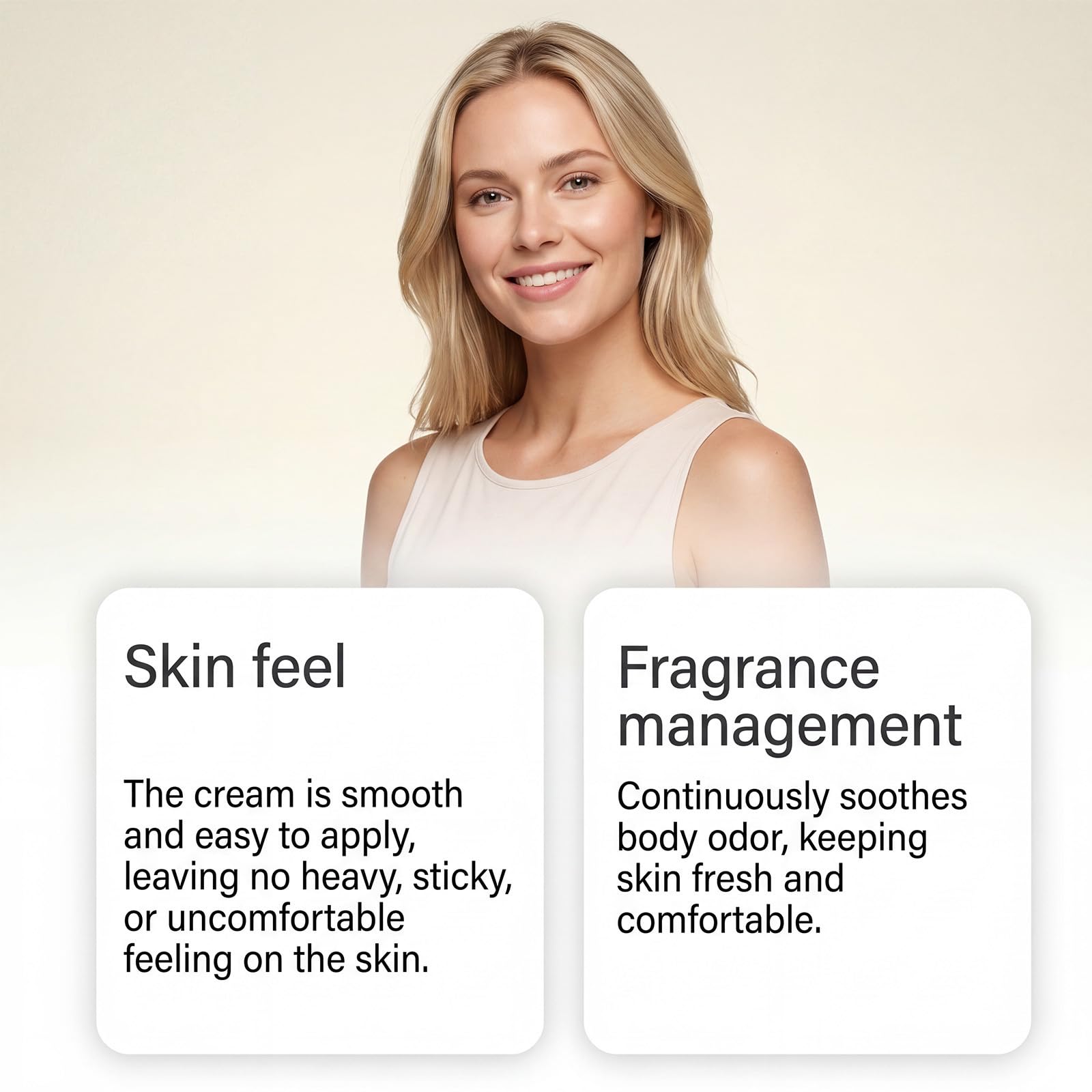 dezodorant waniliowy Underarm Care Unified Complexion and Feeling of Freshness