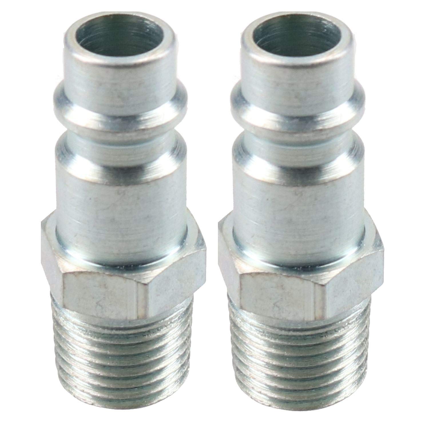 PCL XF Series Air Line Hose Fitting Male Adaptor 1/4"" BSP Male Thread AA7102 x 2