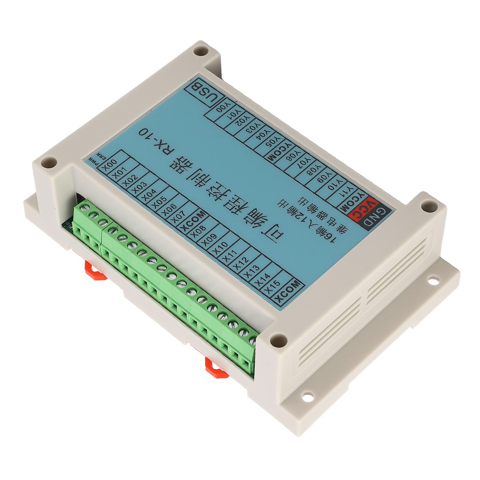Controlador programable PLC, control secuencial, tarjeta de control industrial de gran compatibilidad, 12-24V respuesta rápida para materiales de construcción