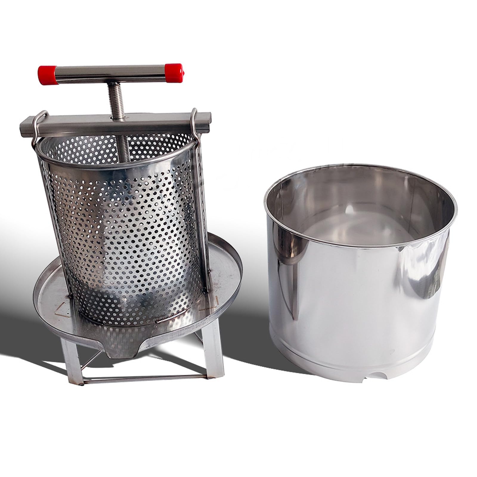 MYUYEE Press Machine Stainless Steel Household Extractor For And Juice Making,For Outdoor,Grape, Berry Vegetables