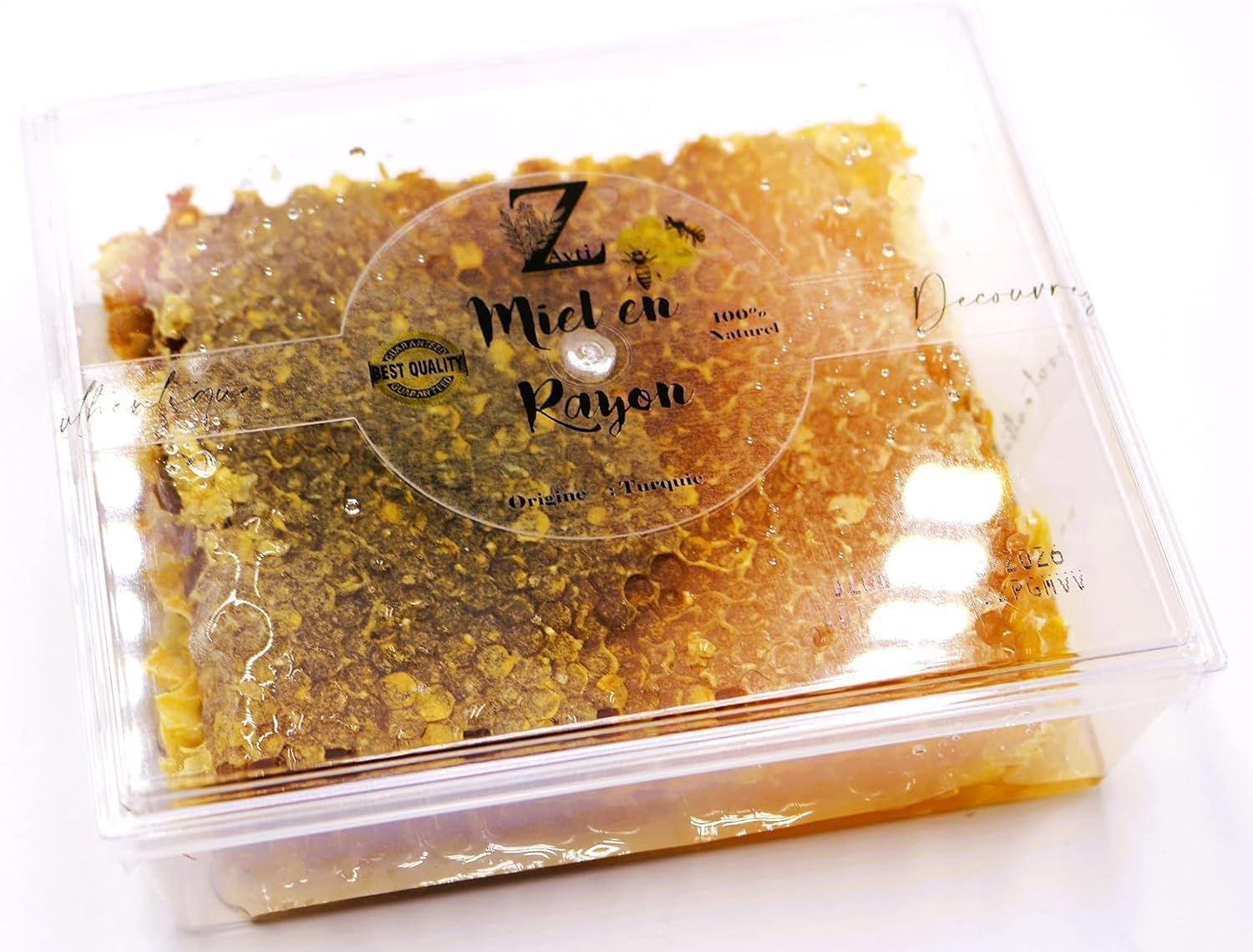 FAVO. 100% NATURALE, 100% SENZA ADDITIVI, 400G PURO E FRESCO - Direttamente dall'alveare.