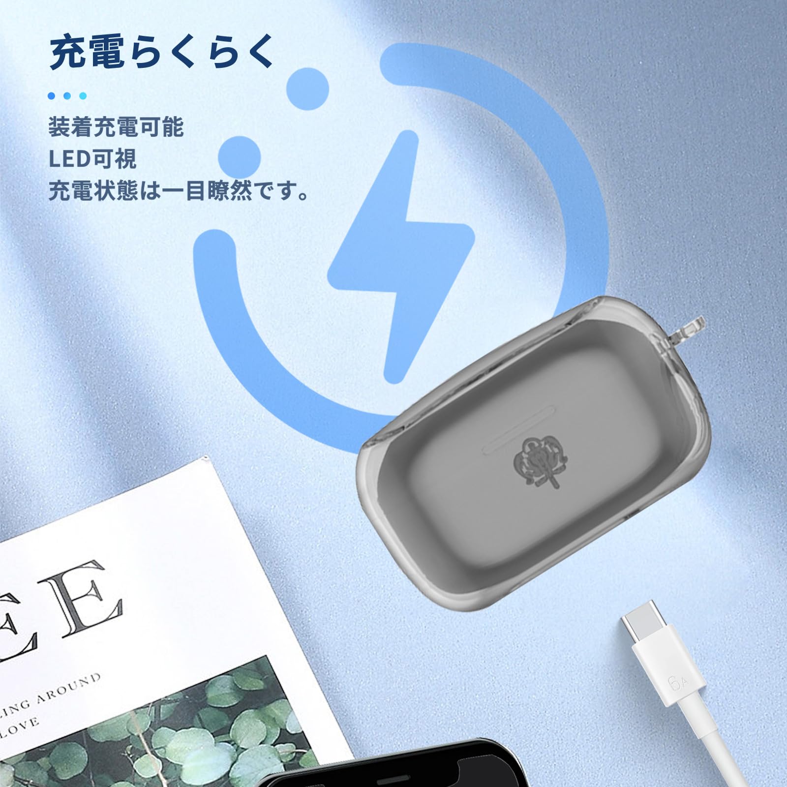 Amazon | AVIOT TE-V1R-HEN 用 ケース カバー 【NOUKAJU】 ワイヤレス