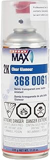 Spray Max 2K High Gloss Finish Clear Coat Spray Paint | Car Parts and Repair Refinishing Clear Coat for Permanent Sealing ...