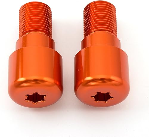 Miniatura 9 de Manillar de motocicleta de 0.709 in para manillar de motocicleta, extremos y tapa deslizante compatible con Yamaha YZF R6S 2006-2009, YZF R6