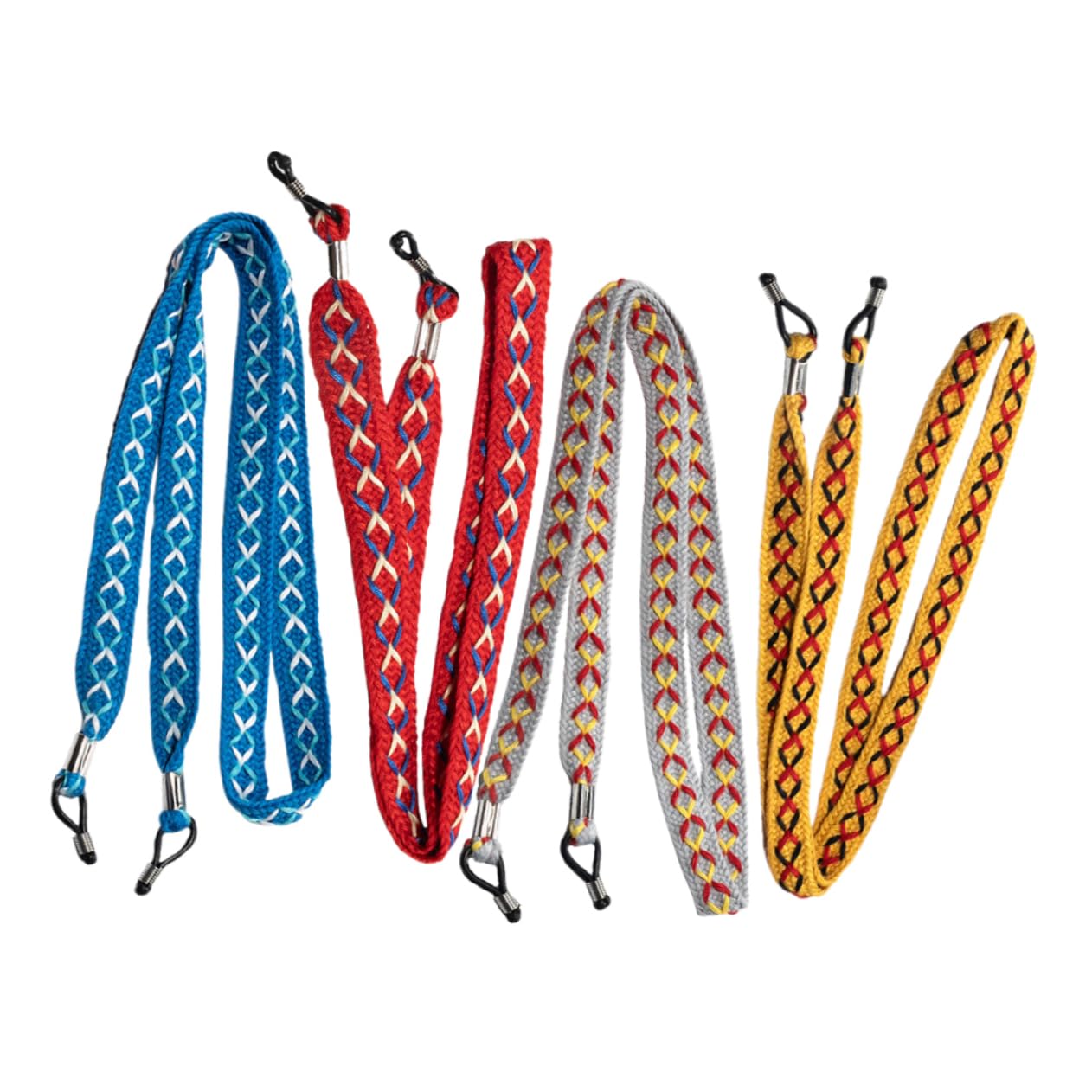 FOMIYES Cordino Per Occhiali Collo Ponte Cinghie Catena Di Occhiali Titolare Occhiali Da Sole Multiplo Cinturino Per Occhiali Cinturini Per Occhiali Tessuto