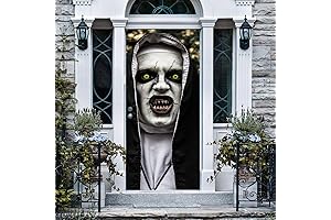 The Nun 3D Scary Halloween Door Decoration