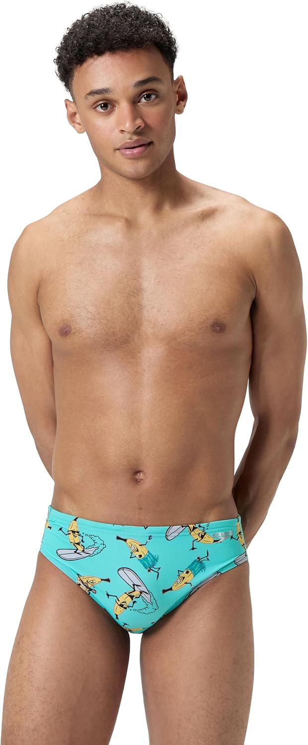 Speedo Men's Swimsuit Brief Endurance+ The One Graphic