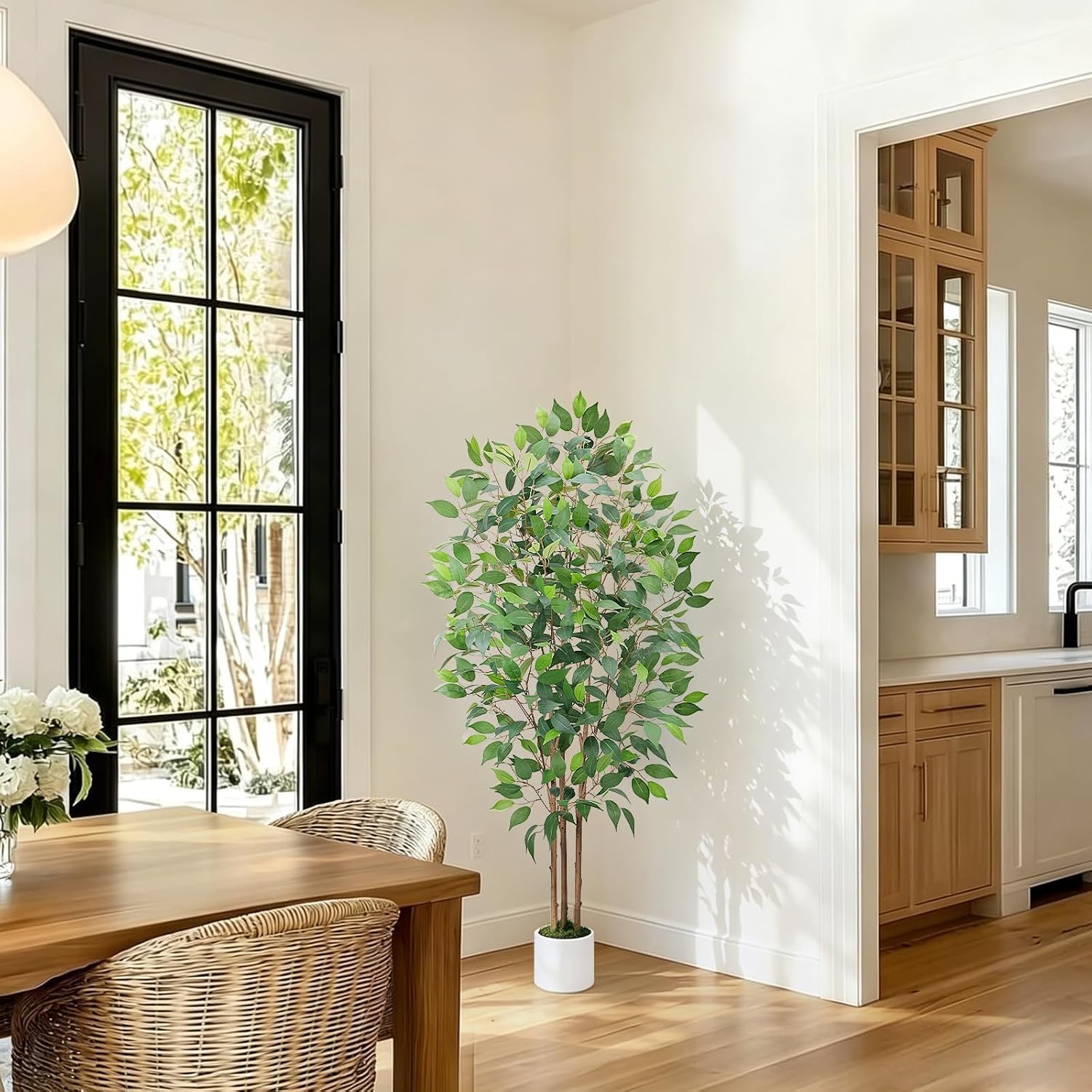 Planta Artificial Ficus 150cm Arbol Artificial Exterior Interior
