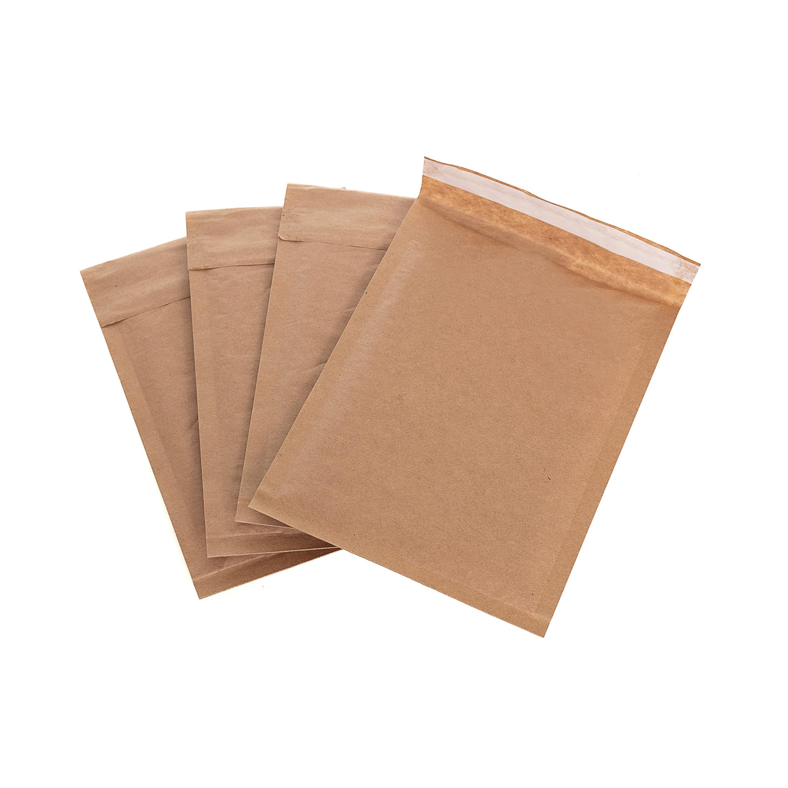 Jeco - Lot de 800 enveloppes à bulles d'air taille C/3 int. 150 x 215 mm pochettes kraft marron matelassées d'expédition PRO
