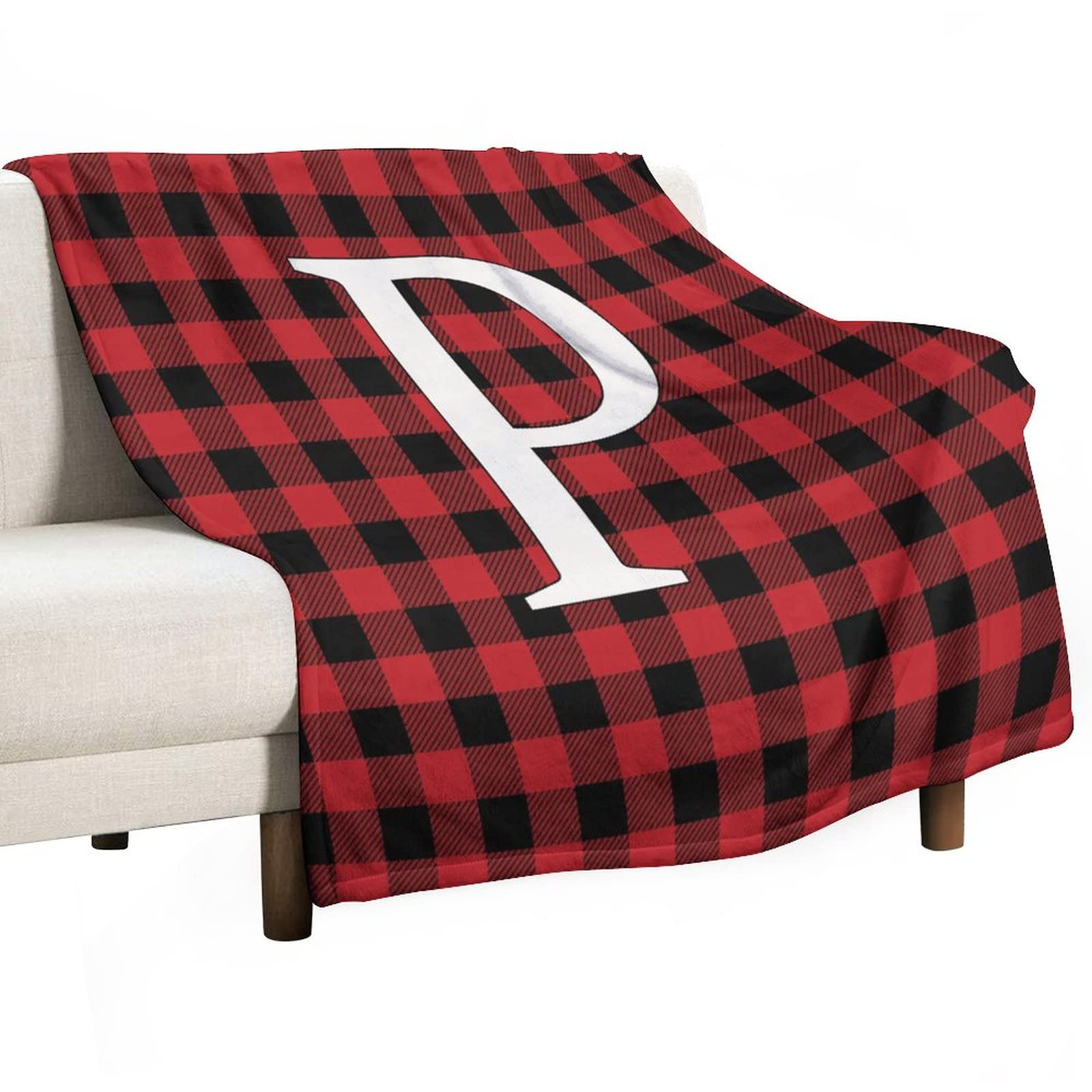 Couverture en flanelle double pour soirée cocooning au salon et déco de Noël rustique