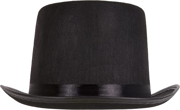 Kangaroo Black Top Hat for Men & Women Men's Hat Adult for Costume