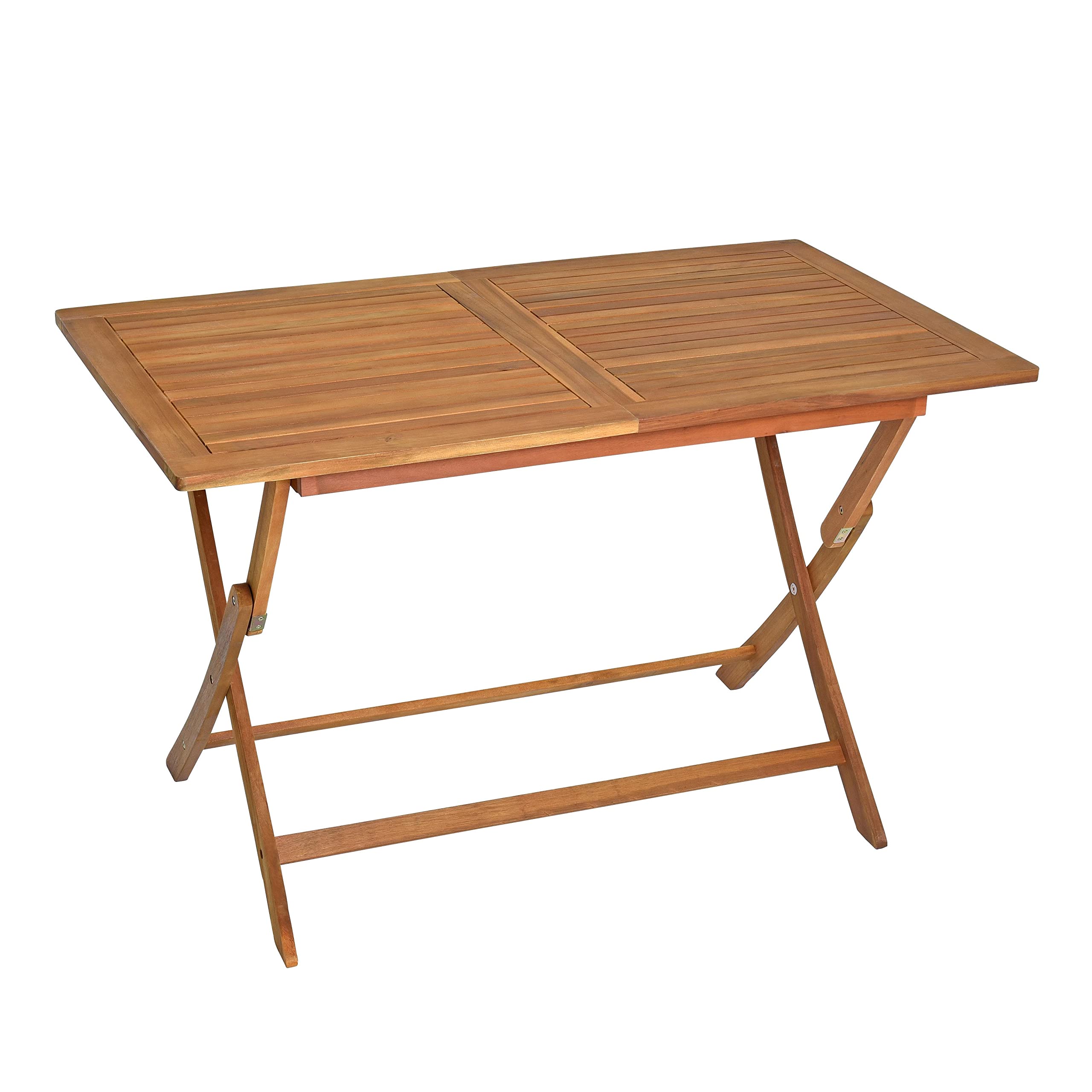 ESTEXO Gartentisch Holztisch Tisch Balkontisch Akazie Holz Esstisch Gartenmöbel Eckig