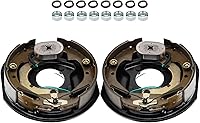 Youxmoto 10x2.25" Electric Trailer Brake Assembly Pair - LH/RH, 4-Hole Mount for 3500-4000 lb Dexter/Alko Axles