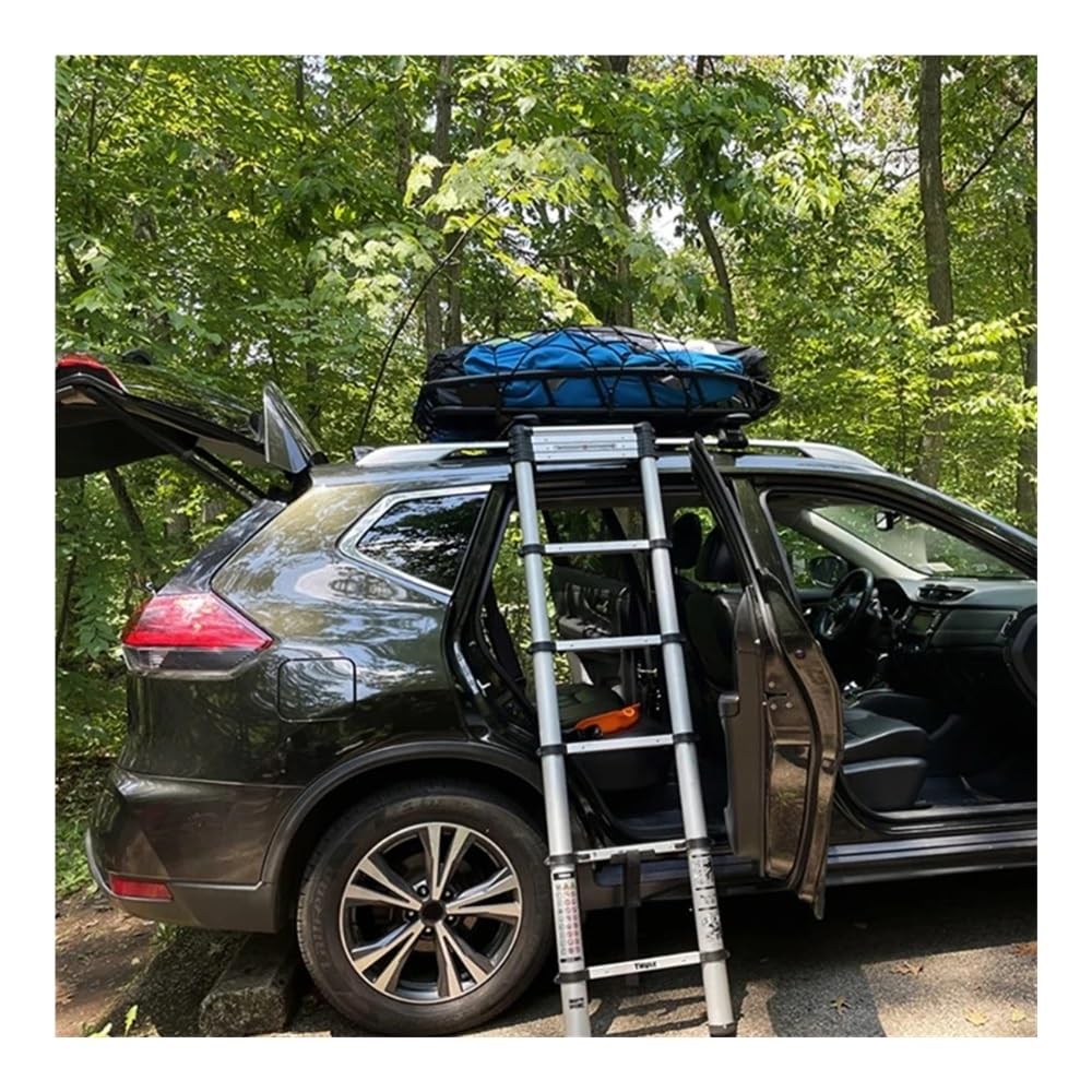 Universal-Dachgepäckträger for Auto, SUV, Pick-up, Frachtkorb, elastisches Kofferraumnetz mit Haken, passend for Camping(L)