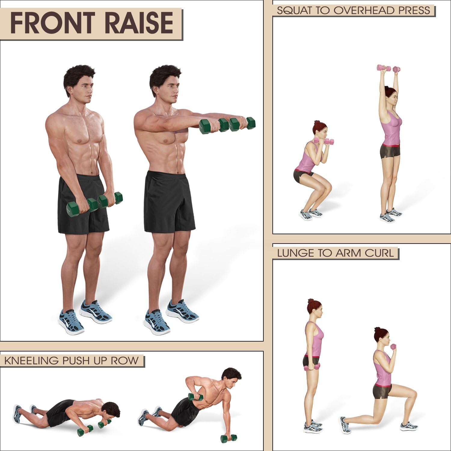 Yes4All Hexagon Neoprene Coated Dumbbell (Pair) - Multiple Weight Options