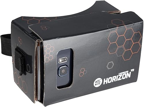 Arcade Horizon realt virtuale Headset per Smartphones fino 14 5 cm nero visore realt virtuale Cardboard Nero Arcade Horizon realt virtuale Headset per Smartphones fino 14 5 cm nero visore realt virtuale Cardboard Nero