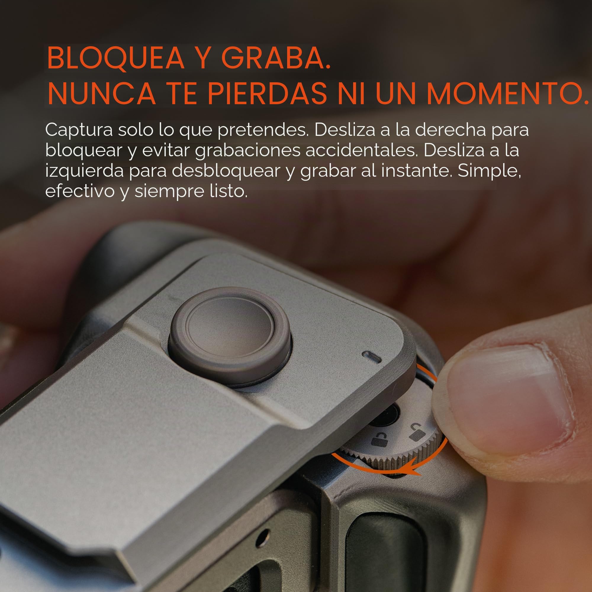 Tilta Action 6 Cage, Kit Street Snap con Jaula para Cámara y Asa Compatible con dji Osmo Action 6 - Negro TA-T95-B-B