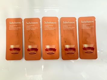 5x Sulwhasoo Concentrated Ginseng Rejuvenating Cream, 1ml Sample