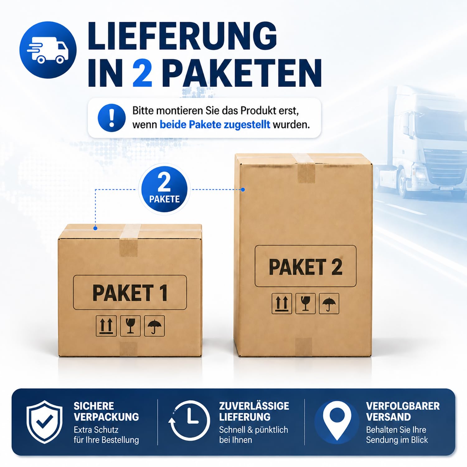 Zedelmaier Paketbox Briefkasten mit großem Paketfach, XXL Paketbriefkasten für Außenbereich, personalisiert mit Edelstahl Namensschild & Hausnummer, inkl. 4 Schlüssel(112 x 50 x 39 cm)