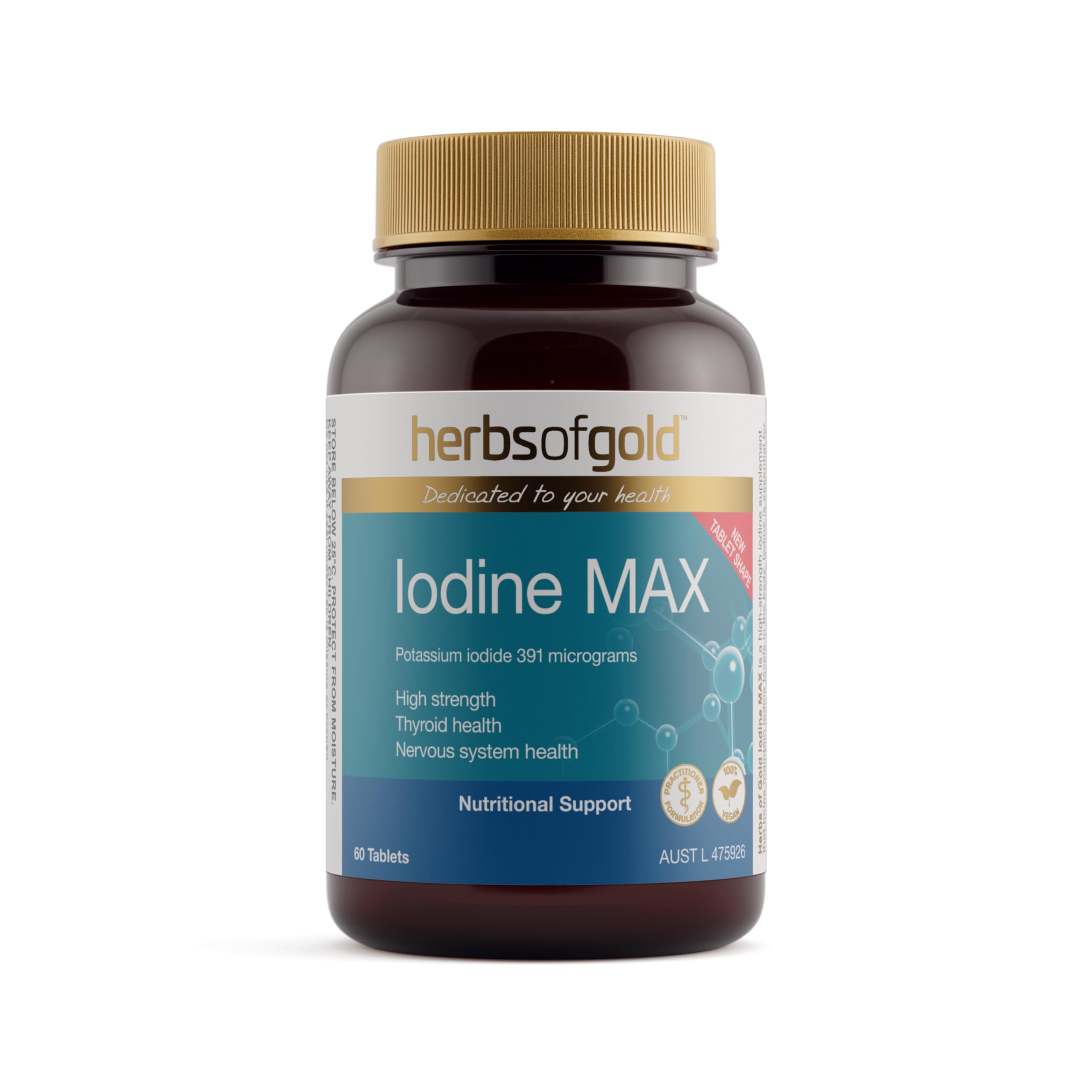 Herbs of Gold Iodine MAX - 60 Tablets - 1