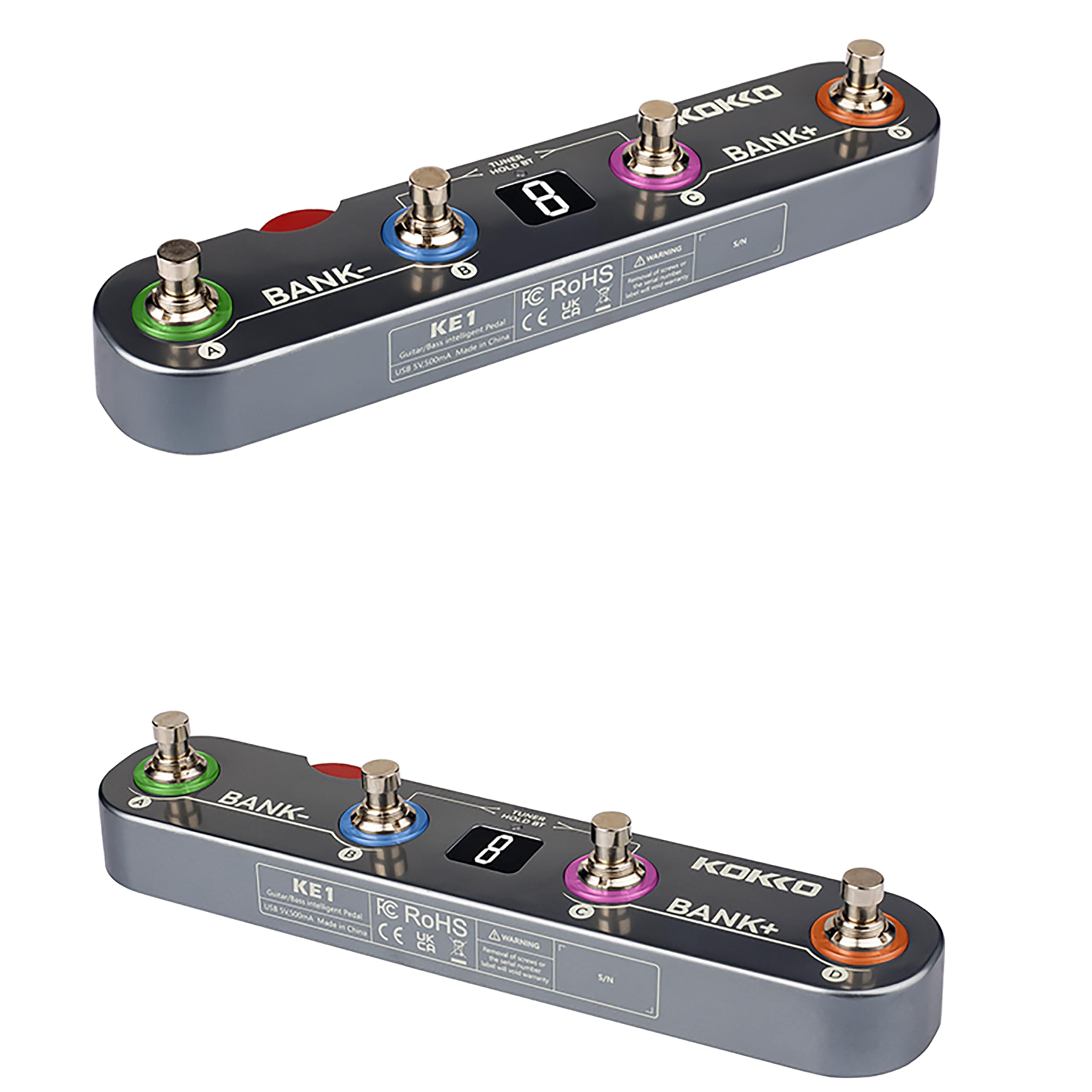 Amazon.com: KE1 Multifunctional Guitar Effects Pedal with 36