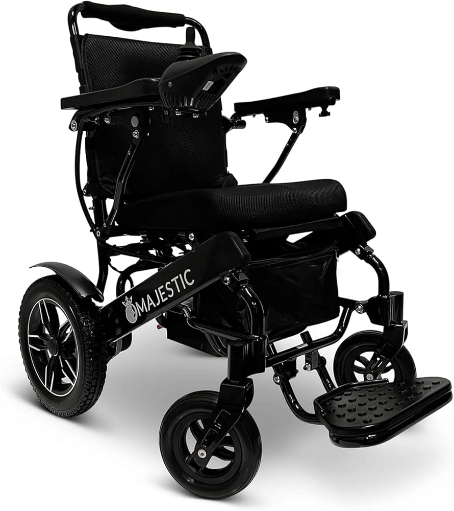Amazon | 電動車椅子 大人用軽量車椅子折りたたみ、大人用超軽量車椅子