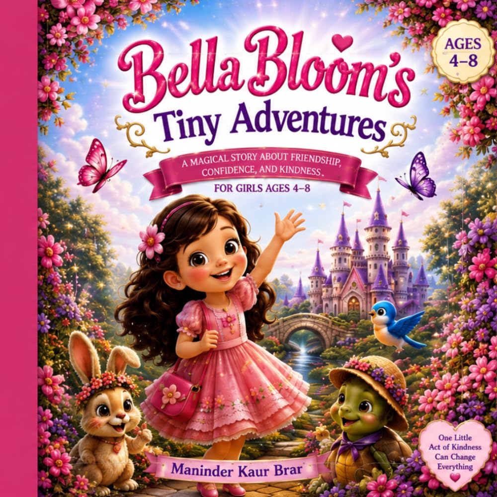 Bella Bloom’s Tiny Adventures: Bedtime Stories About Kindness, Friendship, and Confidence for Girls Ages 4–8