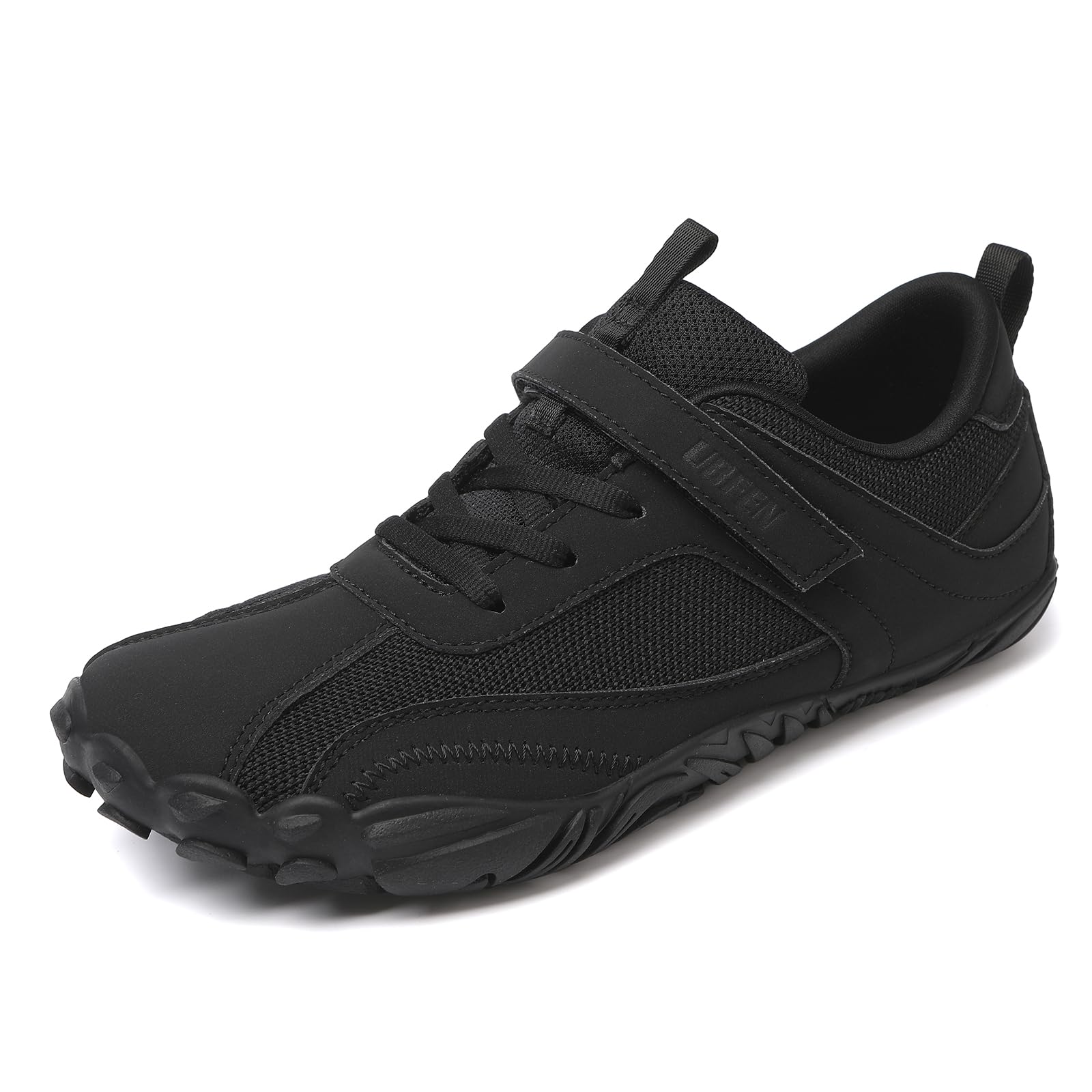UBFEN Womens Barefoot Shoes Wide Toe Box Zero Drop Light Hiking Sneakers | Hook And Loop…