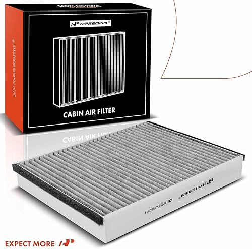 Miniatura 9 de A-Premium Filtro de aire de cabina con carbón activado compatible con Ford Escape 2013-2019, Focus 2012-2018, Transit Connect 2014-2022, C-Max