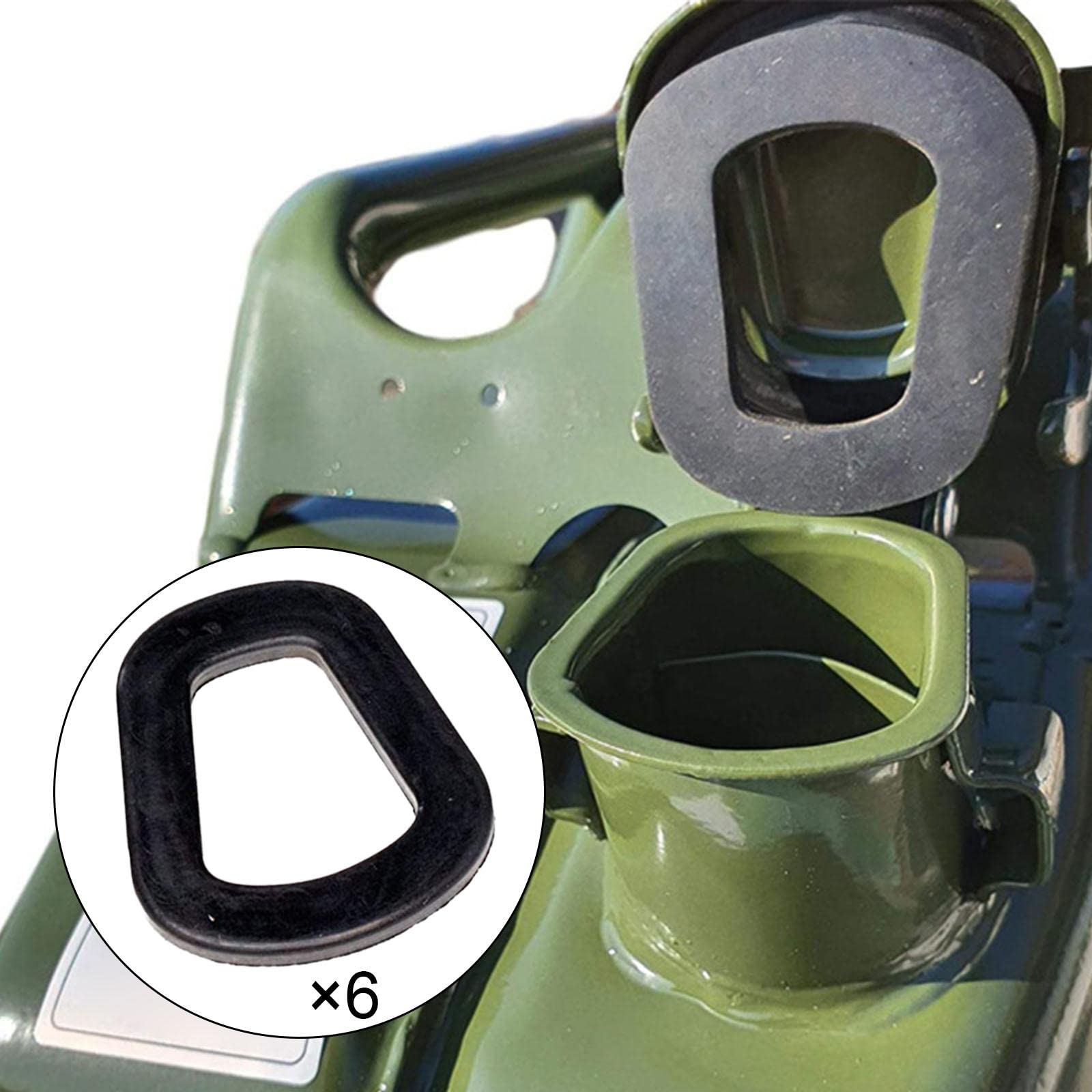 CLUB BOLLYWOOD 6Pcs Jerry Can Seal Ring Universal Engine Rubber for Motorcycle Automotive | Motors | Parts & Accessories | Car & Truck Parts | Gaskets | Cyl. Head & Valve Cover Gasket-picture-12