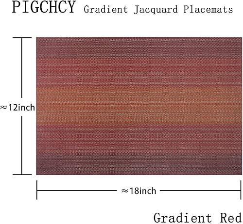 Miniatura 327 de PIGCHCY Juego de 6 manteles individuales beige de vinilo PVC duraderos para mesa de comedor, manteles individuales resistentes al calor, Beige -