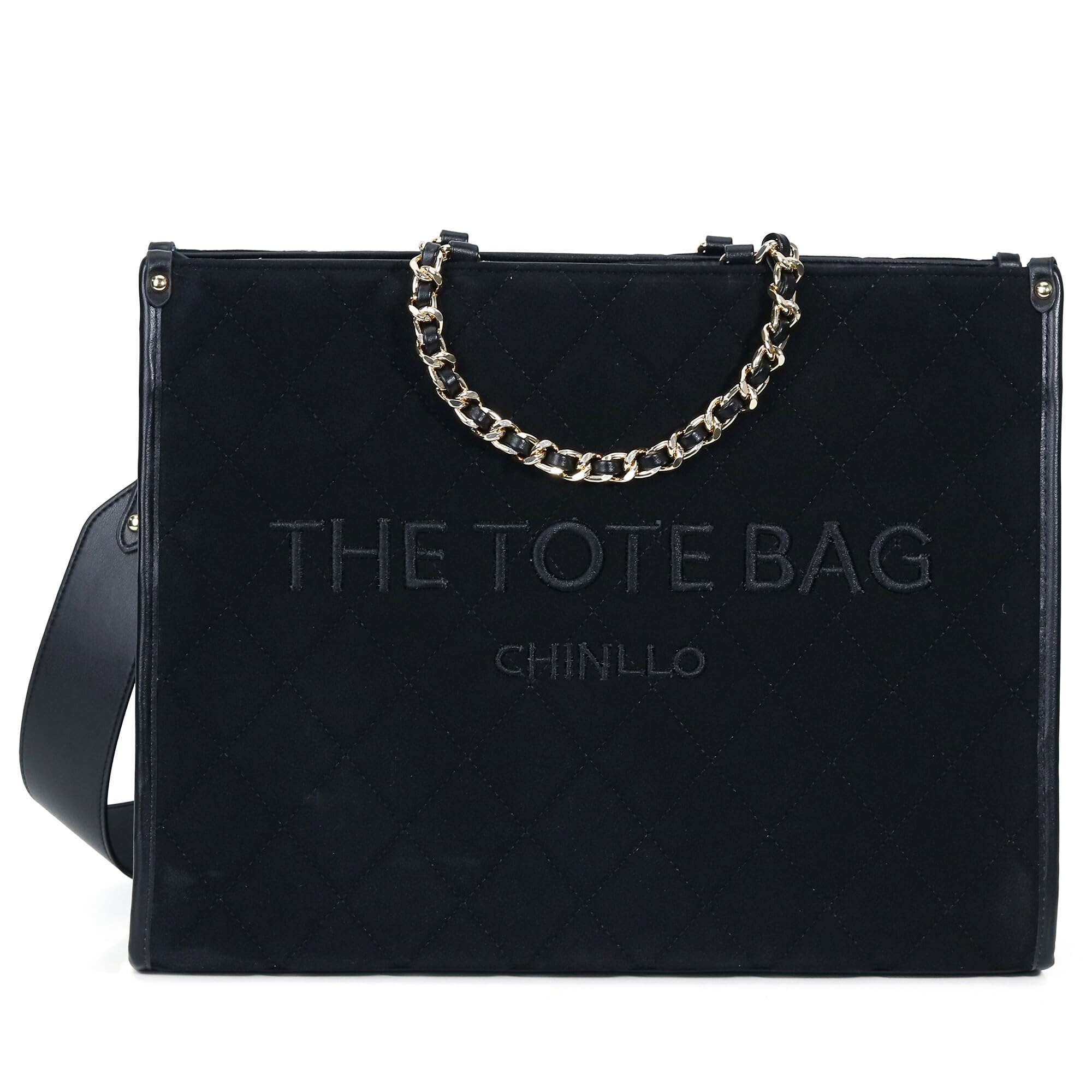 Chinllo Laptop Tote Bag for Women Top Handle Satchel Purse and Handbags Work Compartment with Shoulder Strap