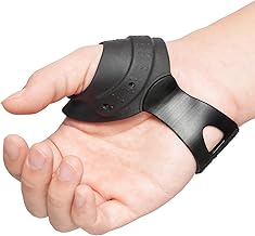 Velpeau Flexible CMC Thumb Brace - Soft Rubber Thumb Splint for Arthritis Pain and Support, Comfort Cool Thumb CMC Restriction Splint, Thumb Stabilizer for CMC Joint for Women and Men (Right Hand - M)